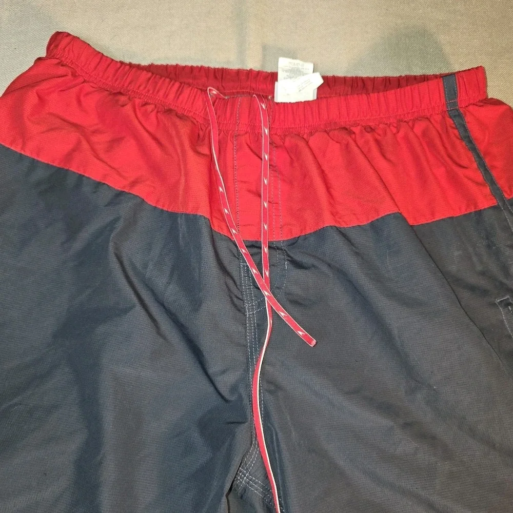 Speedo Watershorts Boardshorts Swim Trunks W Brief Liner Men's Size Large